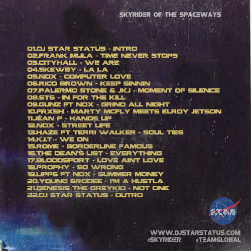 Cosmic-Gang-Back-Cover DJ Star Status Presents Cosmic Gang (Mixtape)  