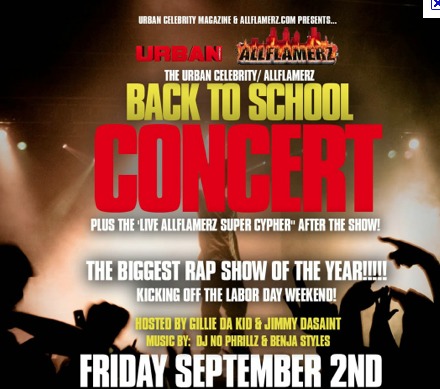 ALL FLAMERZ (@AllFlamerz) & ICH PRESENT THE BACK TO SCHOOL CONCERT (32min Video) via @WeRunTheStreets