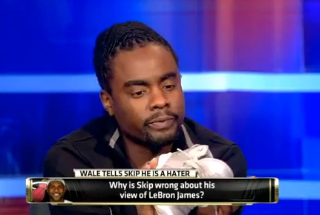 Wale (@Wale) Debates Skip Bayless On ESPN First Take (Video)