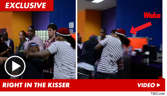 Waka Flocka Gets Punched In The Face At His Charity Event (Video)