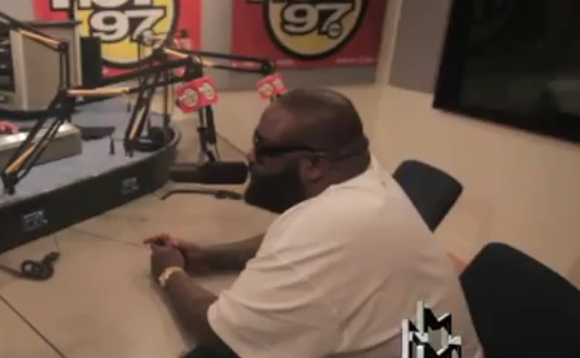 Rick Ross Hits New York To Drop His New Songs (Video)