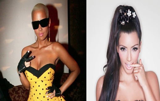 Kim Kardashian or Amber Rose? Who Has Bigger ASSets???