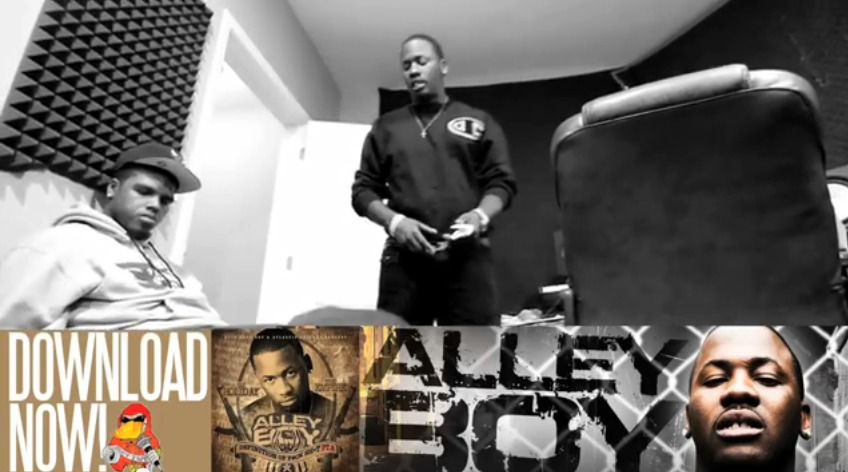 Alley Boy (@AlleyBoyDTE) in the Studio with All-Star (@AllSteezy) (Video via @supadupasultan @tjthedirector)