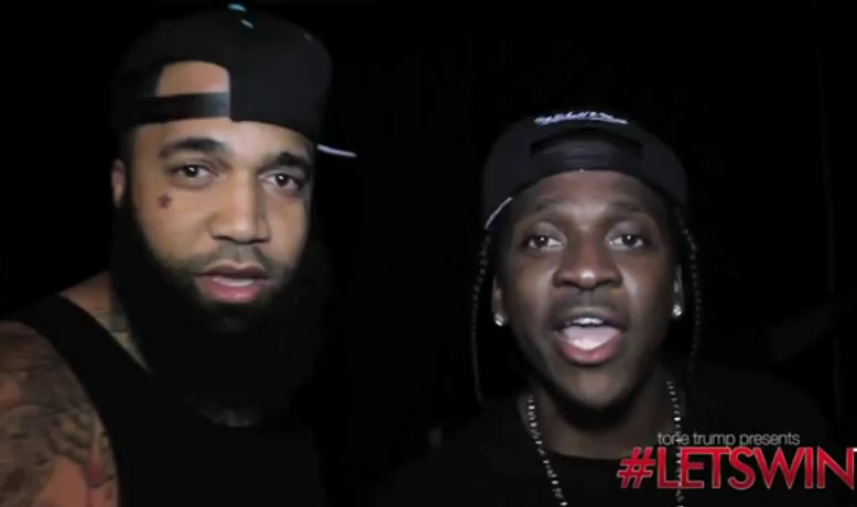 #LetsWinTV @ The TLA Mobbin bakstage with @ToneTrump @Pusha_T @Norega @YoungChris & More (Video)