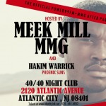 Meek Mill (@MeekMill) X @iDENTiTYiNK #Powerhouse After Party (40/40 AC) Pictures