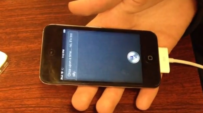 Siri Hacked To Run On The iPhone 4 And iPod touch 4G (Video)