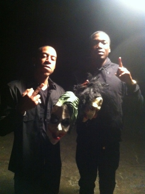 Behind The Scenes Pics of @Ludacris & @MeekMill – Say It To My Face (Video Shoot)