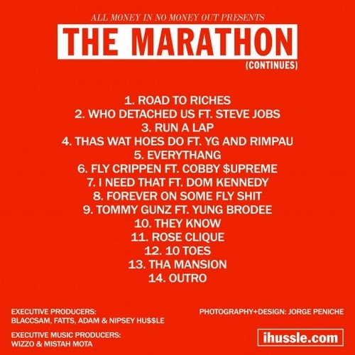 Nipsey_Hussle_The_Marathon_Continues-back-large Nipsey Hussle (@NipseyHussle) - The Marathon Continues  