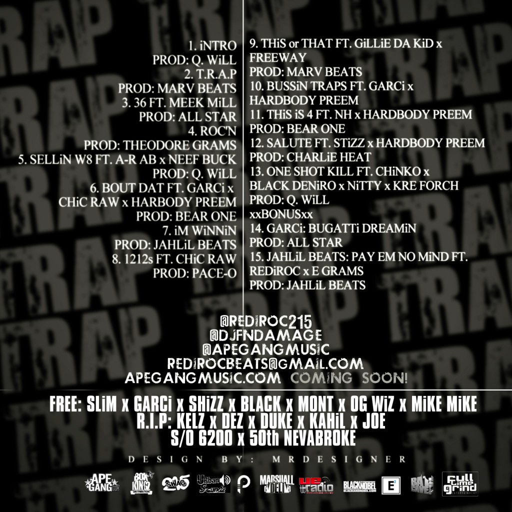 REDIBACK-1024x1024 REDiROC (@Rediroc215) - T.R.A.P. [TRYNA REACH AMERICAS PINNACLE] Hosted by @DJfnDamage  