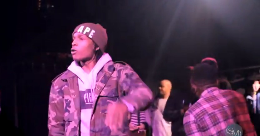 Kendrick Lamar Performs With A$AP Rocky (Video)