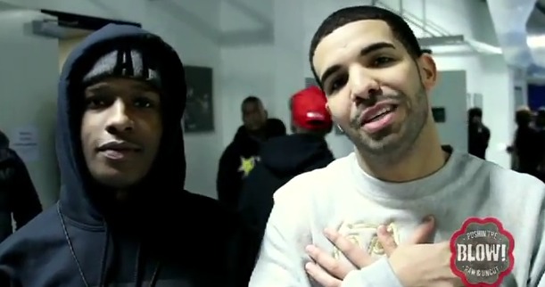 Drake (@Drake) Co-Signs A$AP (@LIVELOVEASAP) Rocky During His Club Paradise Tour (Video)