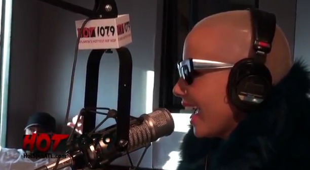 Amber Rose Talks About Her Relationship W/ Wiz Khalifa & Meeting Him Thru Twitter (Video)