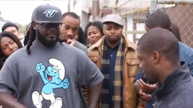 T-Pain vs Chocolate Drop (Kevin Hart) In A Rap Battle (Video)