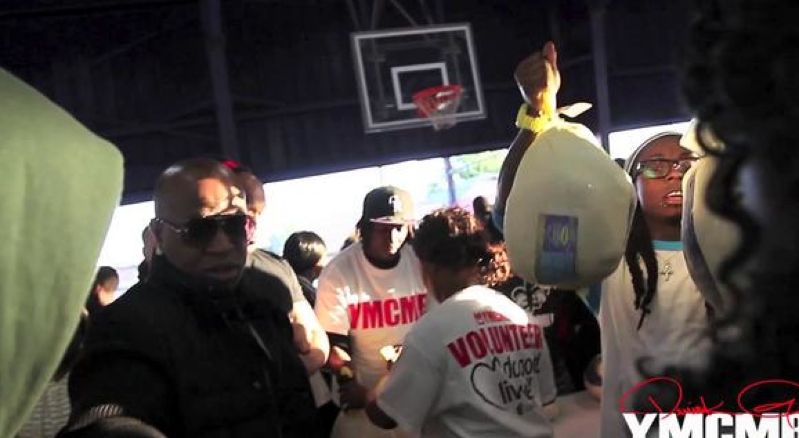 YMCMB 2011 Thanksgiving Turkey Giveaway (Video)