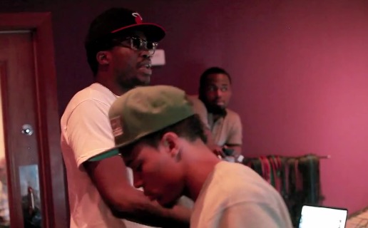 Bow Wow (@BowWow) In The Hit Factory With @MeekMill Working On A @JahlilBeats (Video)