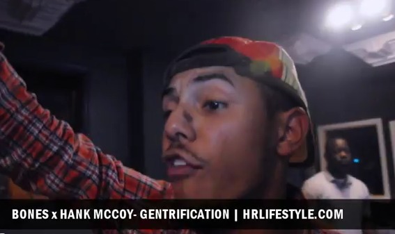 Bones (@BonesHR) x @HankMcCoyBeats – Gentrification Listening Party (Video)