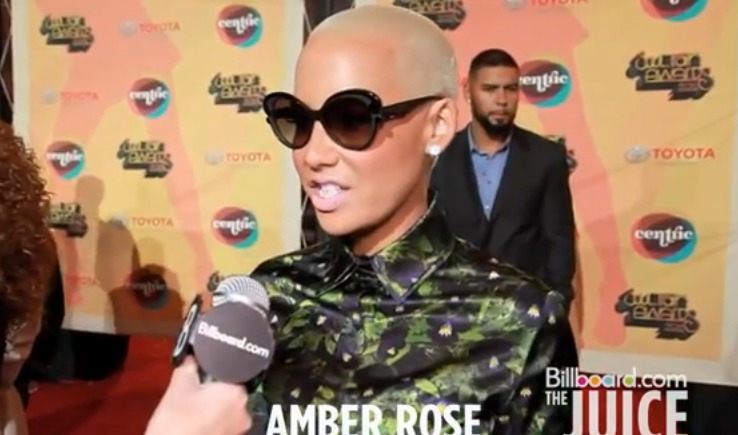 Amber Rose Speaks On Her Upcoming Album (Plans to Sing & Rap) (Video)