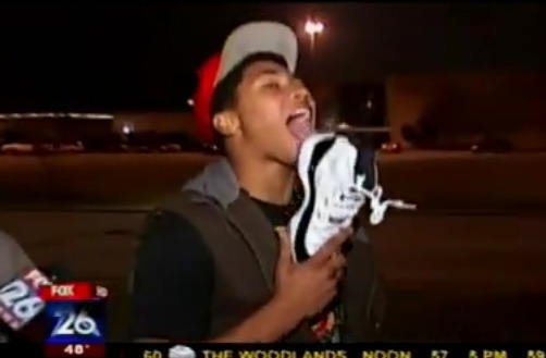 FOX 26 Houston Live report on Air Jordan XI’s on 12/23/2011 which turns Ghetto fast (Video)