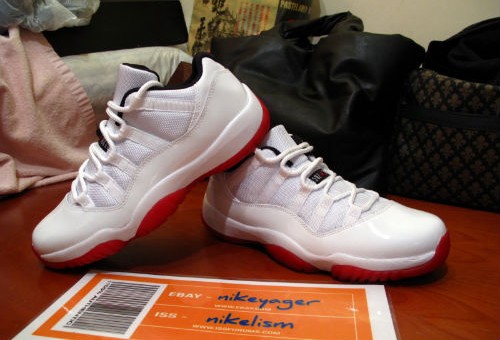 Air Jordan XI Low White/ Red Releasing May 2012