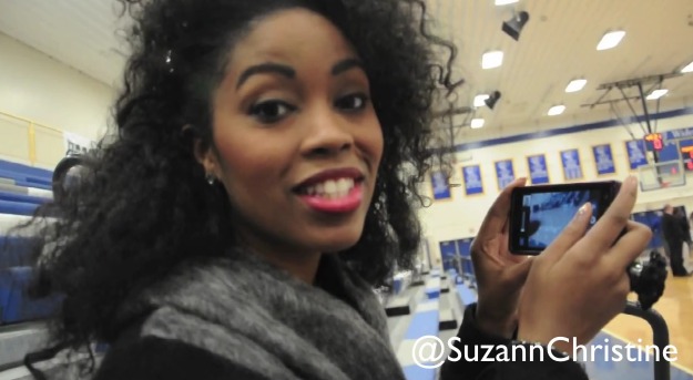 Suzann Christine (@SuzannChristine) Performing the National Anthem at the #VillaClassic Widener University (Video)