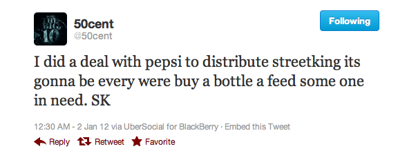 Screen-Shot-2012-01-02-at-1.52.24-PM 50 Cent Lands Distribution Deal With Pepsi For His Energy Drink "Street King"  