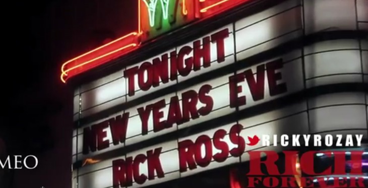 Rick Ross – New Years Eve Vlog (Club Cameo Takeover) (Video)