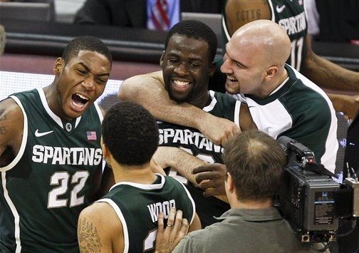 Spartans win off an Overtime Call