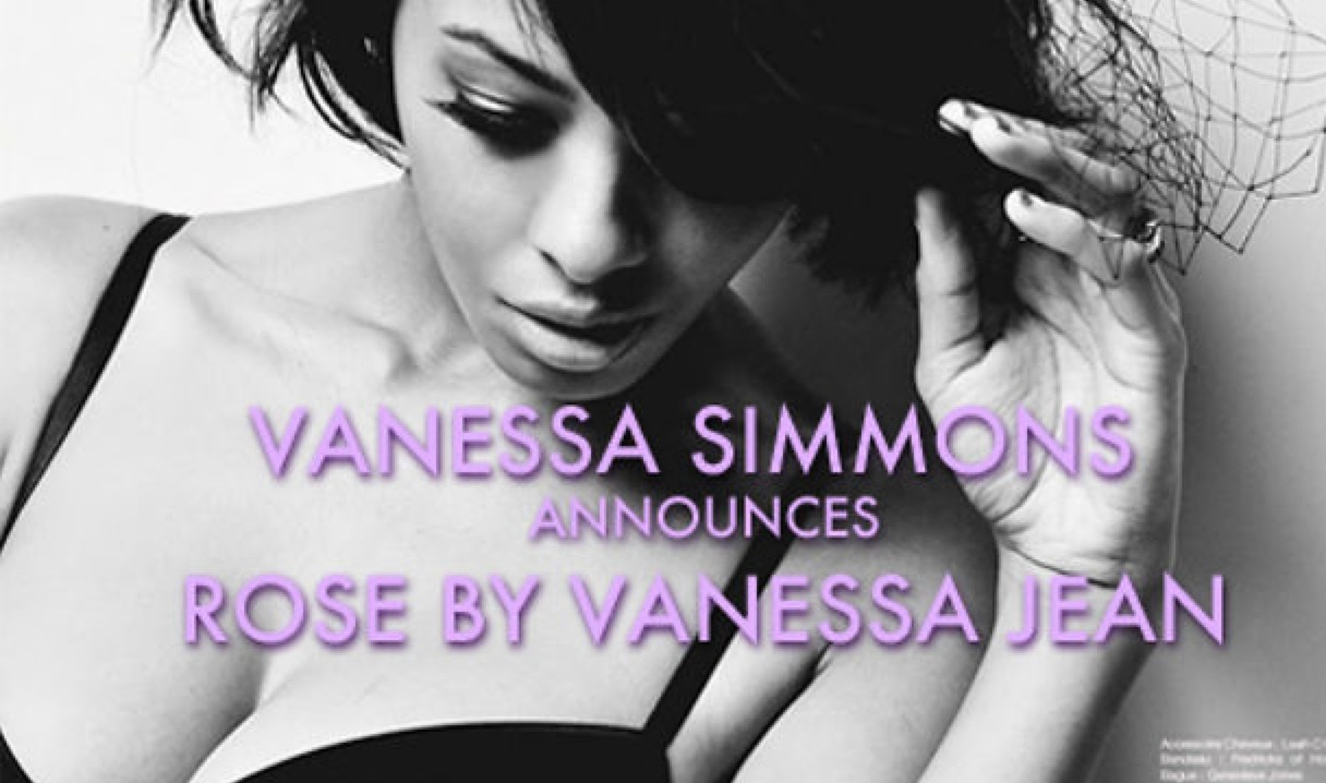 Vanessa Simmons Launches Lingerie Line called “ROSE” by Vanessa Jean