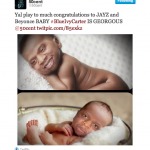 50 Cent Disses Jay-Z & Beyonce By Posting A Photoshop Blue Ivy Carter Baby TwitPic (Pic Inside)