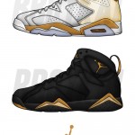 Air Jordan 6 & 7 “Gold Medal” Pack Will Be Released August 2012