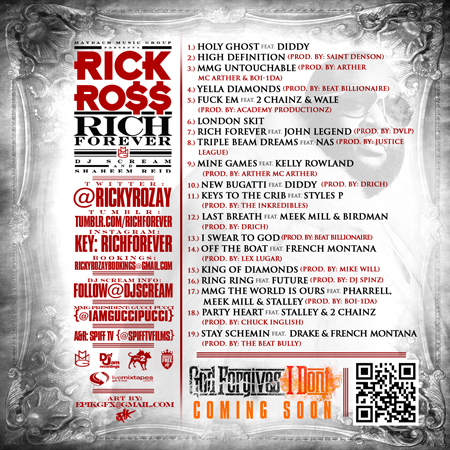 rich-ross-back1 Rick Ross – Rich Forever (Street Album)  