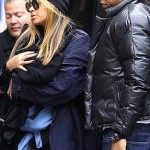 Beyoncé and Jay-Z Hit the Streets With Blue Ivy Carter (Photos Inside)