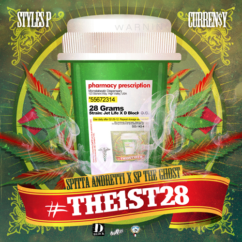 Curreny_Styles_P_the1st28-front-large Curren$y (@Currensy_Spitta) & Styles P (@therealstylesp) - #The1st28 (5 Track EP)  