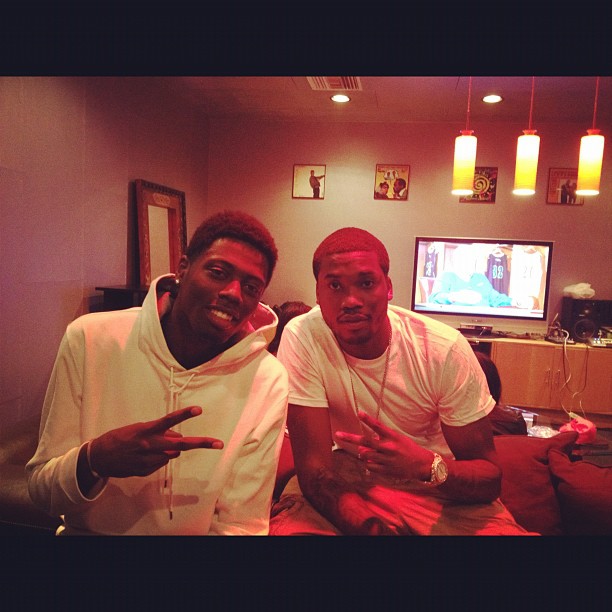 a67d9230523911e1b9f1123138140926_7 Meek Mill (@MeekMill) In The Studio With Travis Porter (@IAMTRAVISPORTER)  