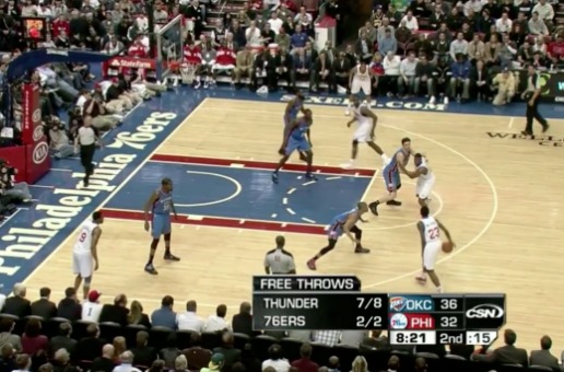 Lou Williams Sick Crossover on Russell Westbrook (Video)