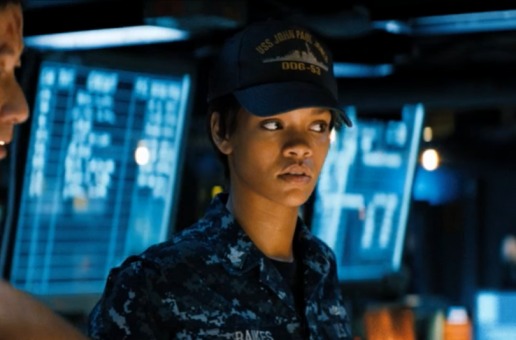 Battleship (Movie Trailer) (Starring Rihanna)
