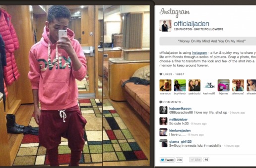 Jaden Smith Wearing Curran J’s (@Curran_J) “K.R.T.”