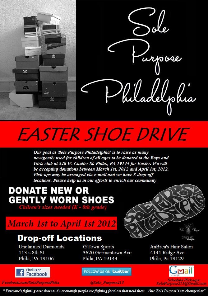 image1 Follow The Sole Purpose Sneaker Drive 2012  