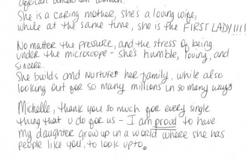 Beyonce Writes A Letter To Michelle Obama