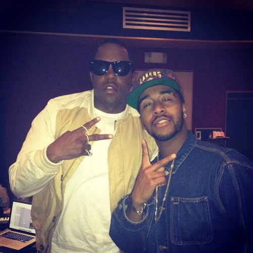 Mase-Omarion-Studio Mase & Omarion In The Studio  