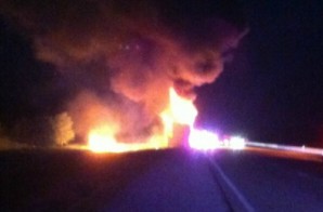 DJ Khaled’s Tour Bus Catches On Fire & Blows Up (Photo Inside)