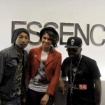 JD & Pharrell Introducing Leah Labelle In NYC To The Media (Video)