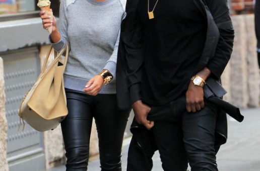 Kanye West and Kim Kardasian aka “Kimye” Couple Were Spotted Walking In New York City Today (Photos Inside)