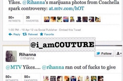 MTV & Rihanna Engaged In A Twitter Beef Over A News Tweet (Tweet Inside)