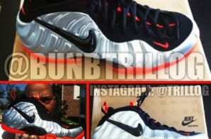 Bun B (@BunBTrillOG) Shows Off His Nike Air Foamposite Pro Metallic Silver/ Bright Crimson