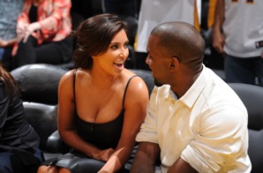 Kanye West & Kim Kardashian Go on a Date at Lakers vs. Nuggets Game 7 (Photos Inside)