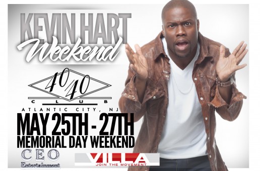 Kevin Hart Weekend May 25th-27th in Atlantic City (Event Details Inside)