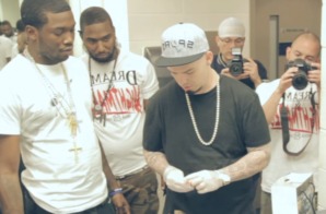 Meek Mill & French Montana Get Fitted For Grillz By Paul Wall (Video)