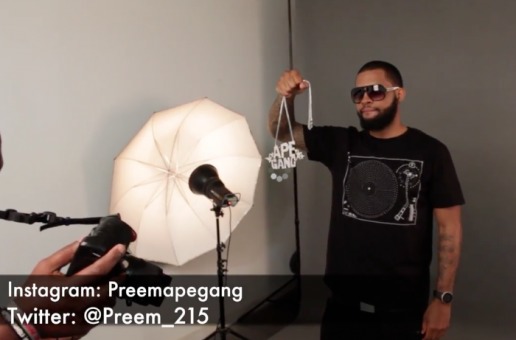 Preem (Ape Gang) (@Preem_215) Blog Behind The Scenes of his Photo Shoot (Video) (Shot by @PhillyMix)