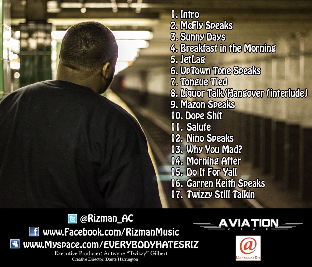 rizman-patience-mixtape-tracklist-HHS1987-2012 Rizman (@Rizman_AC) - Patience (Mixtape)  